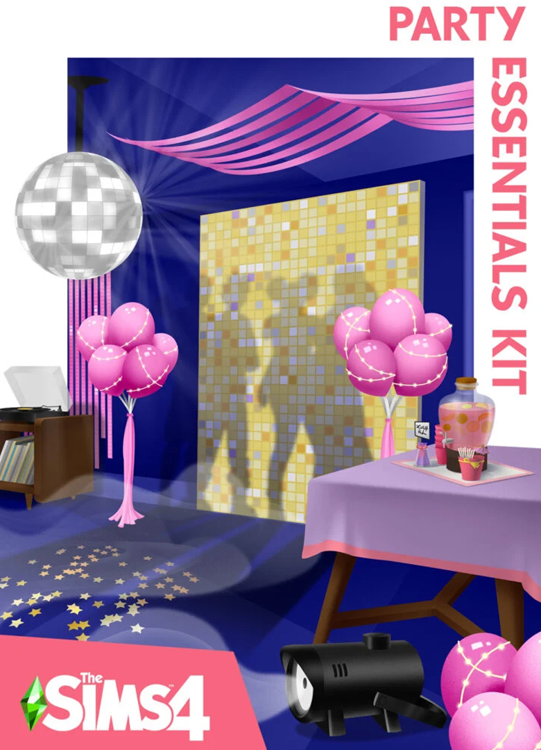 Обложка игры The Sims 4: Party Essentials