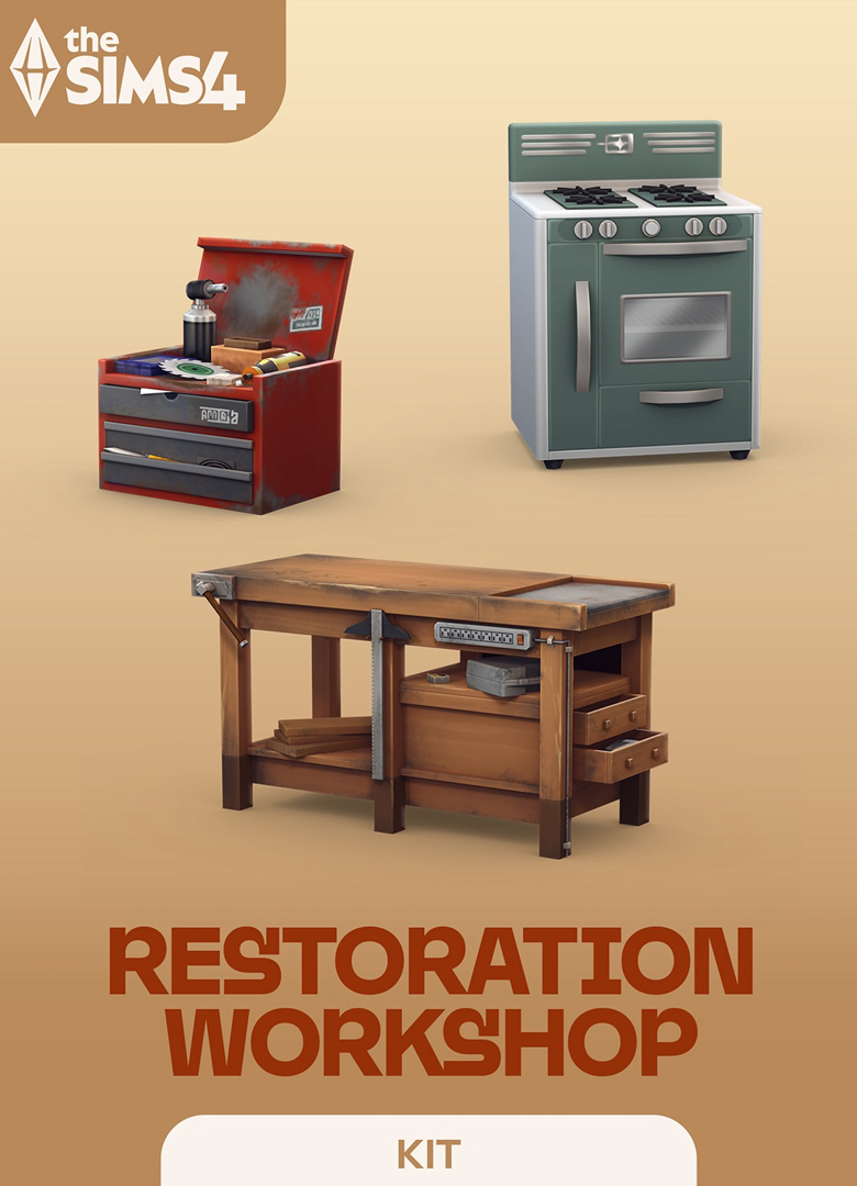 Обложка игры The Sims 4: Restoration Workshop