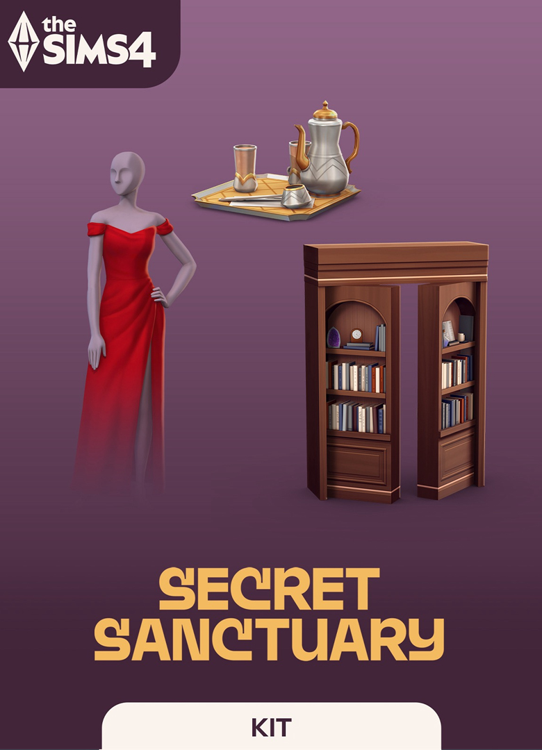 Обложка игры The Sims 4: Secret Sanctuary