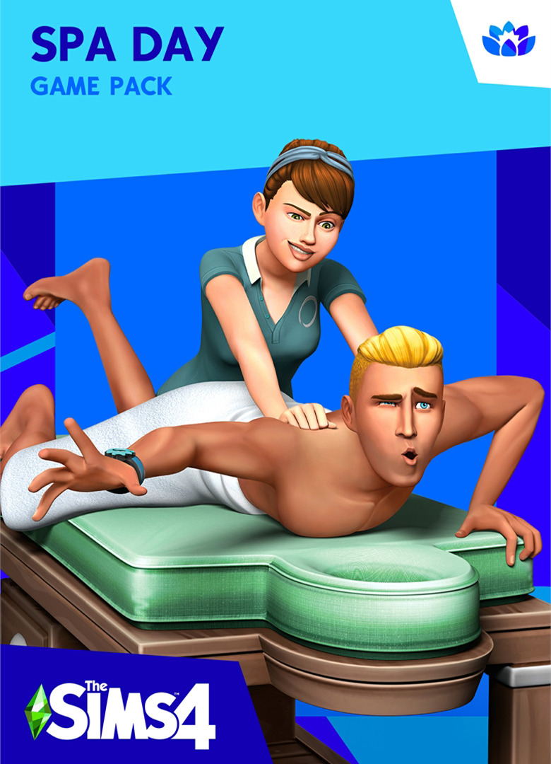 Обложка игры The Sims 4: Spa Day