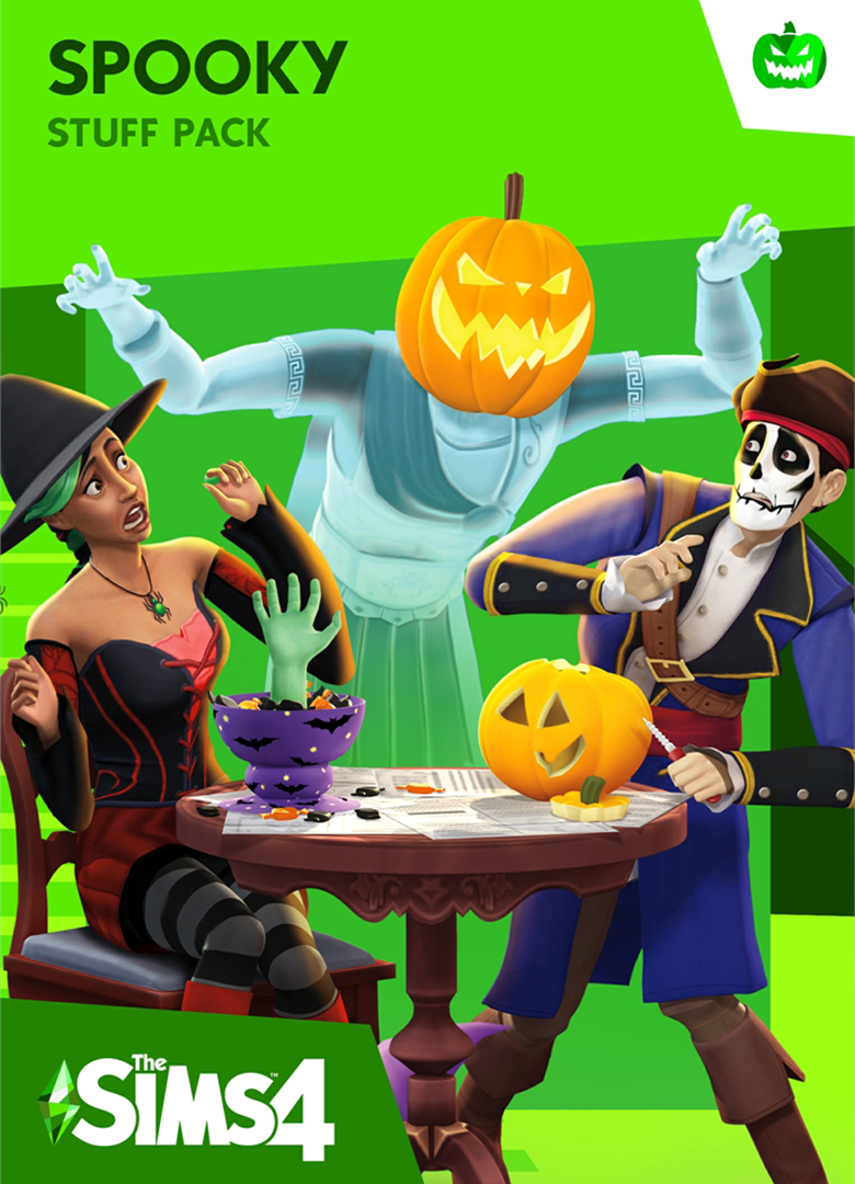 Обложка игры The Sims 4: Spooky