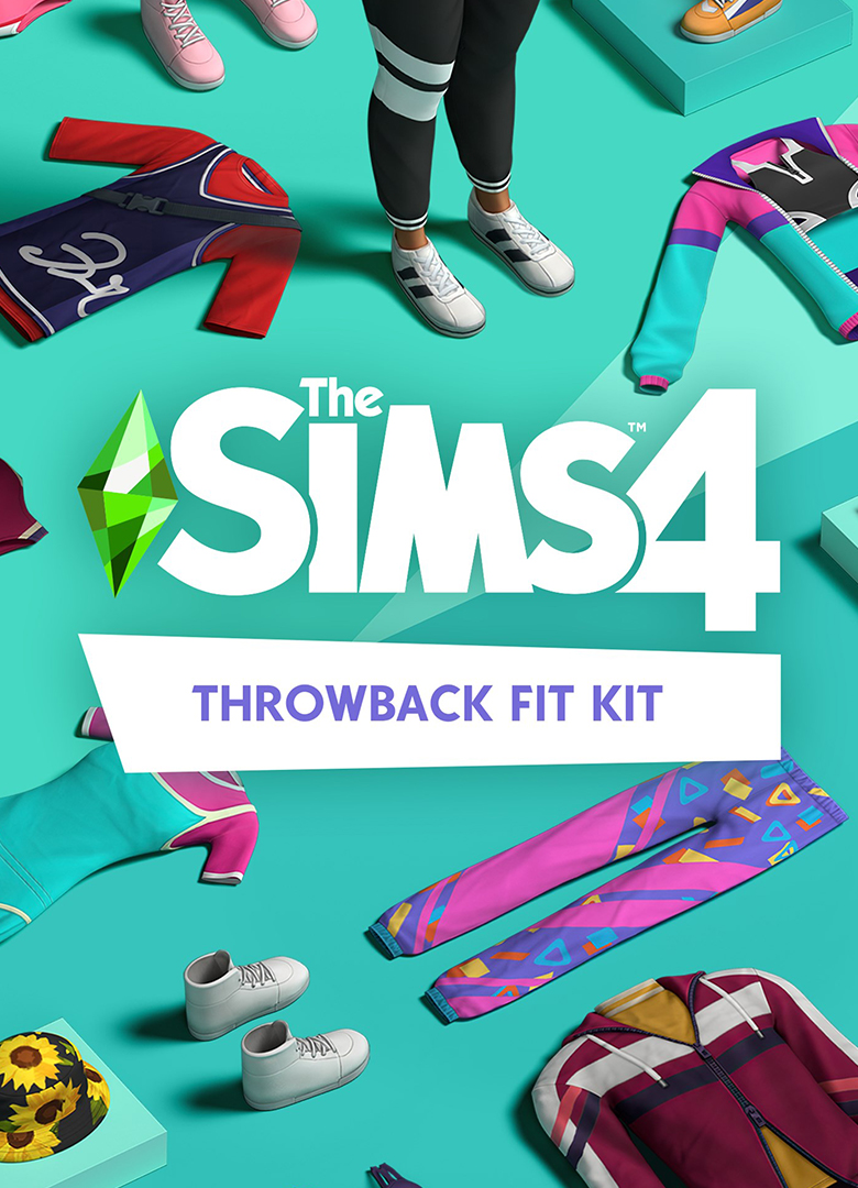 Обложка игры The Sims 4: Throwback Fit