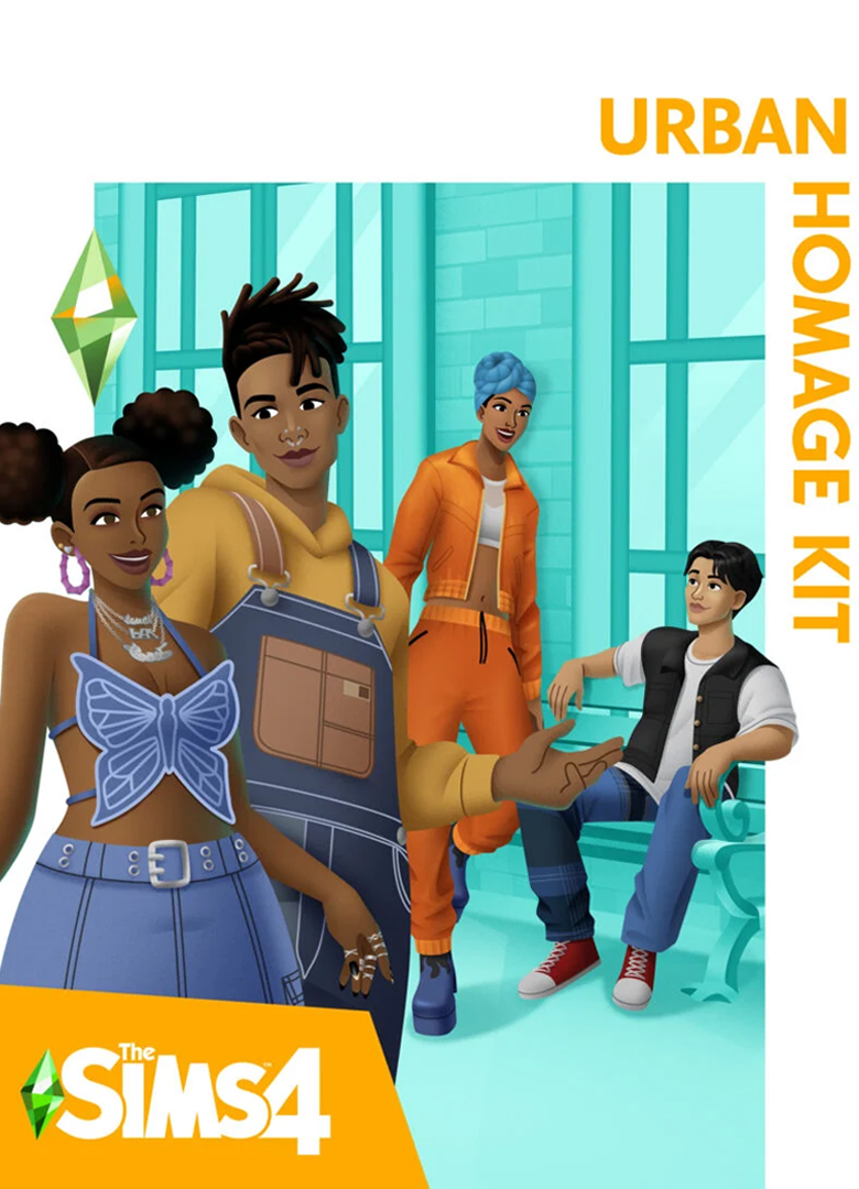 Обложка игры The Sims 4: Urban Homage