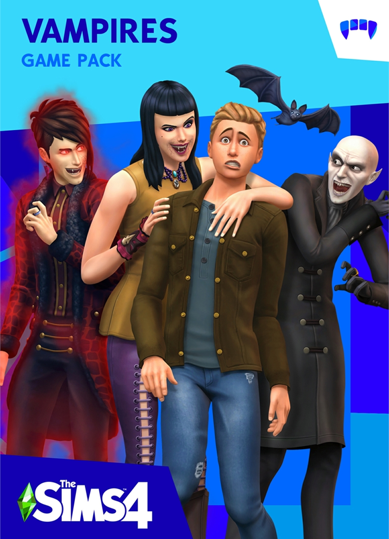Обложка игры The Sims 4: Vampires