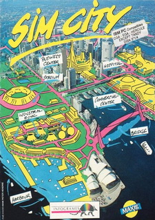 Обложка игры SimCity (1989)