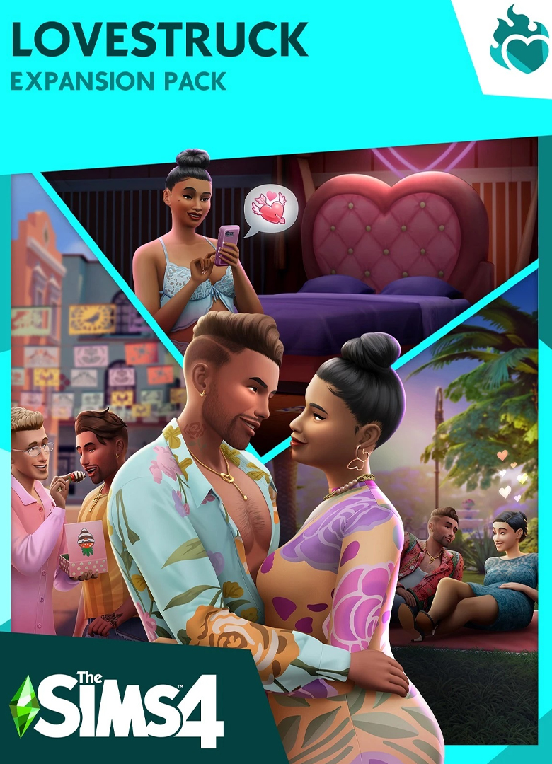 Обложка игры The Sims 4: Lovestruck