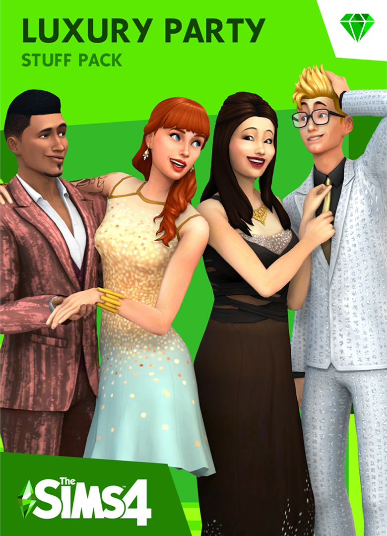 Обложка игры The Sims 4: Luxury Party