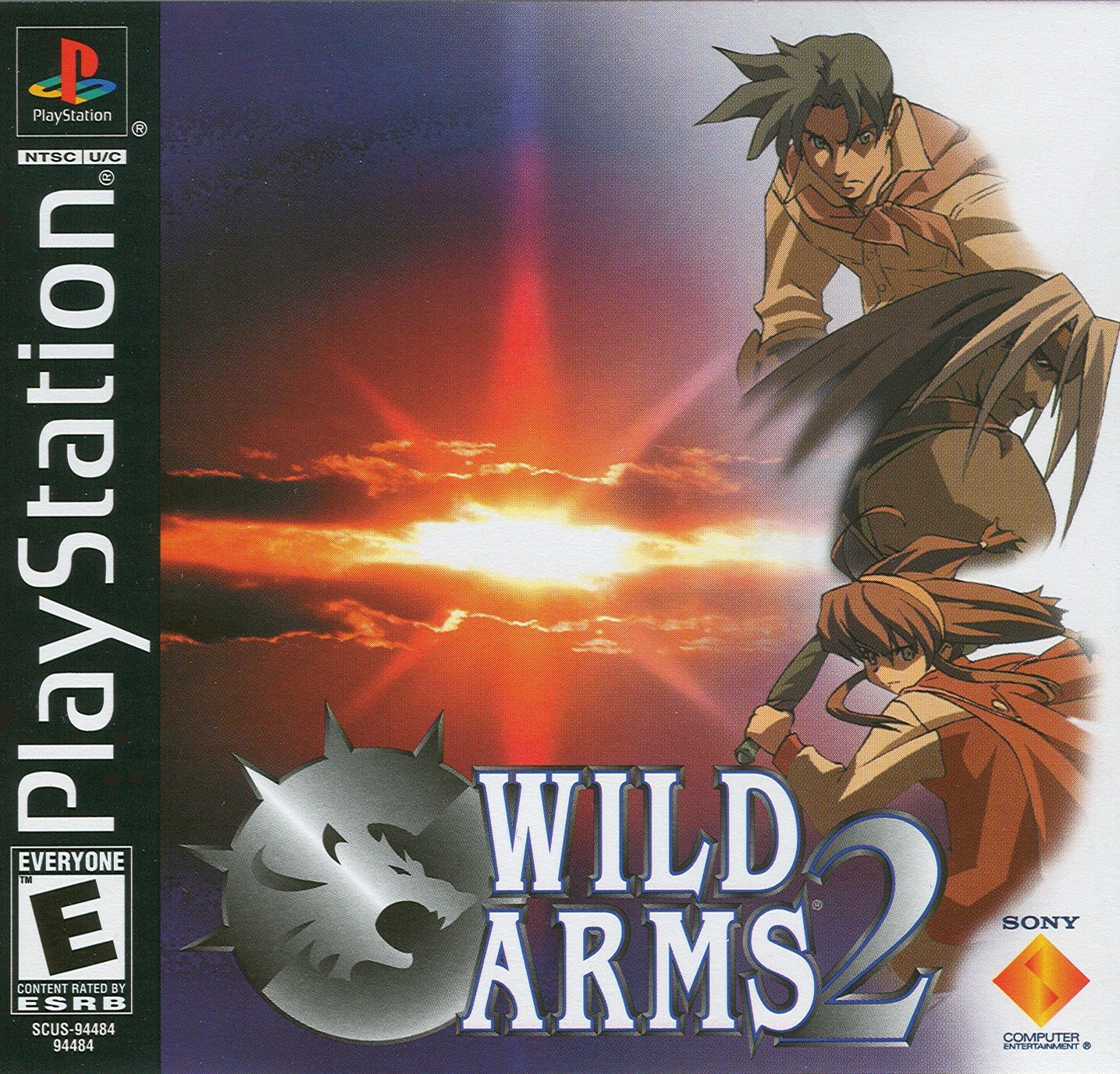 Обложка игры Wild Arms 2