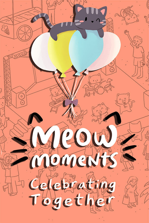 Обложка игры Meow Moments: Celebrating Together