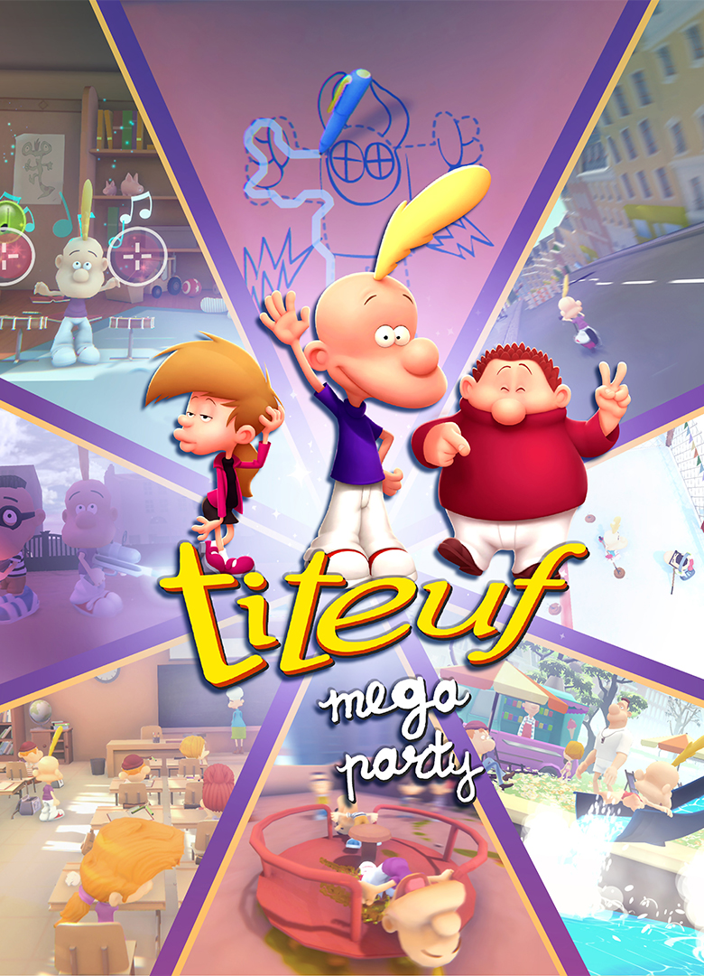 Обложка игры Titeuf: Mega Party