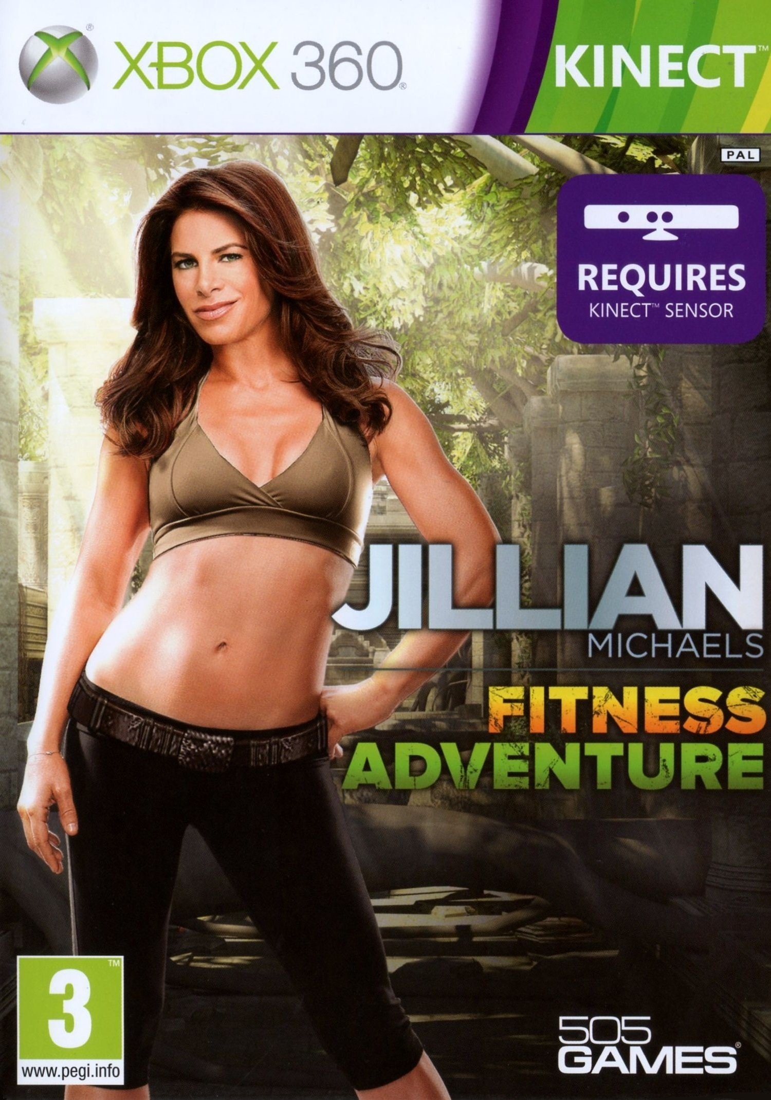 Обложка игры Jillian Michaels' Fitness Adventure
