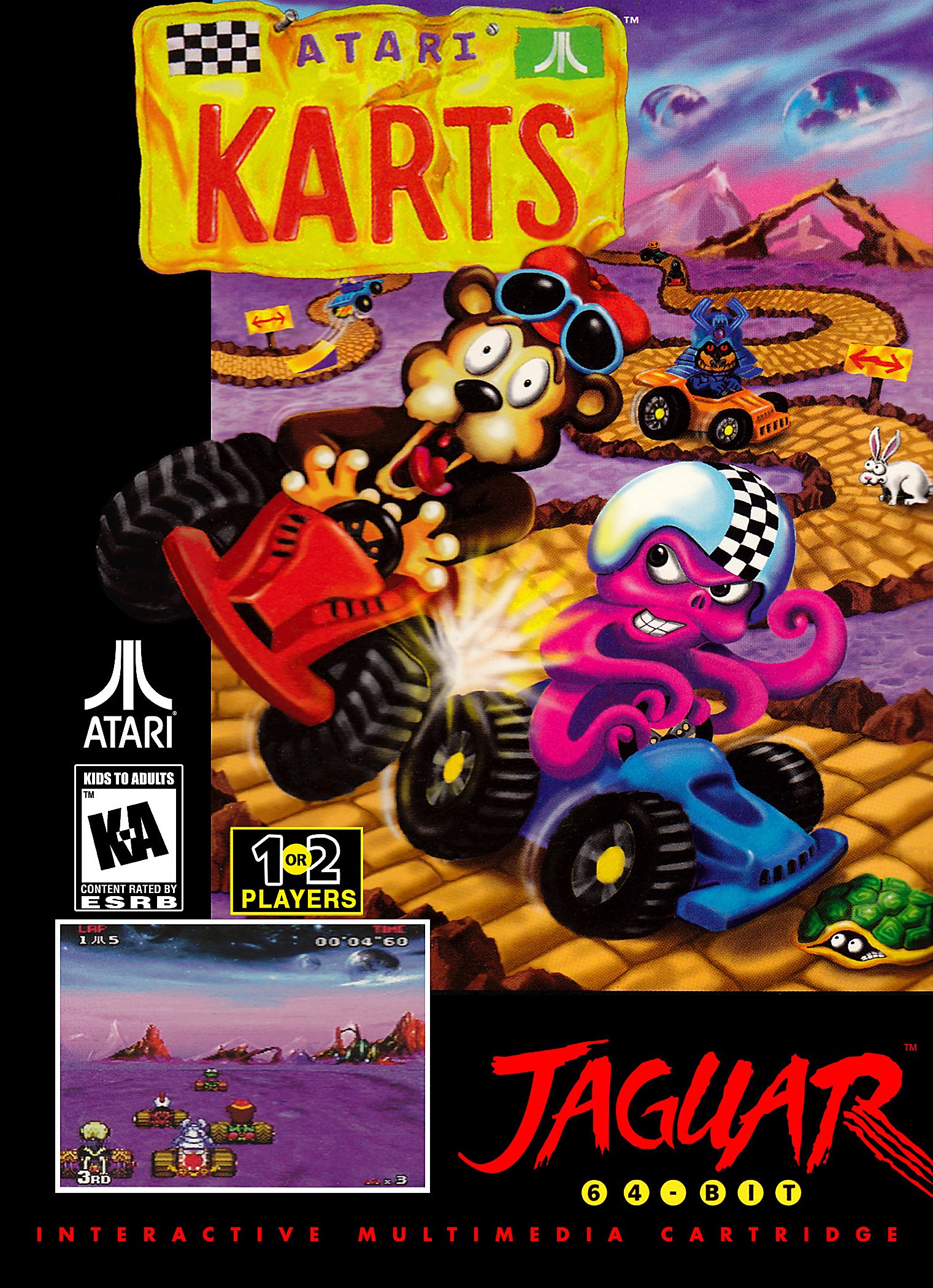 Обложка Atari Karts