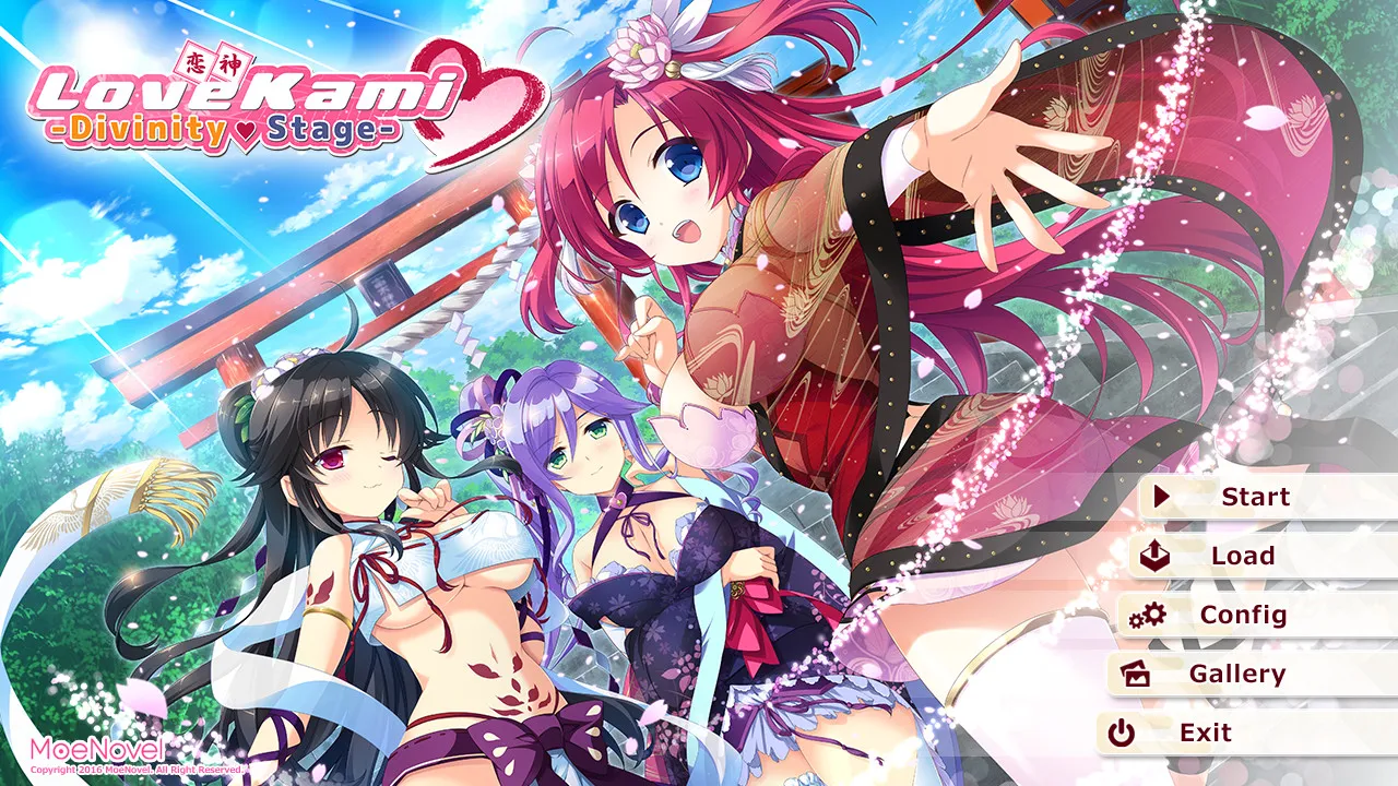 Скриншот из игры LoveKami -Divinity Stage- - 1