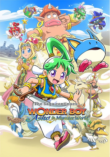 Обложка игры Wonder Boy: Asha in Monster World