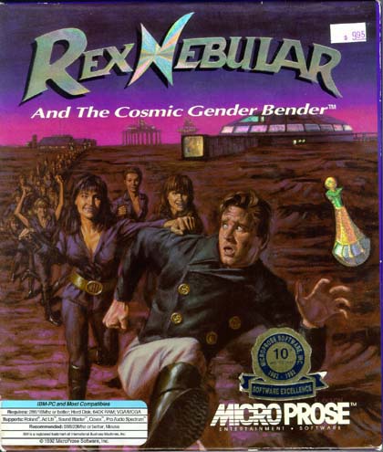 Обложка Rex Nebular and the Cosmic Gender-Bender