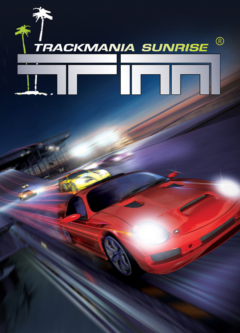 Обложка игры TrackMania Sunrise