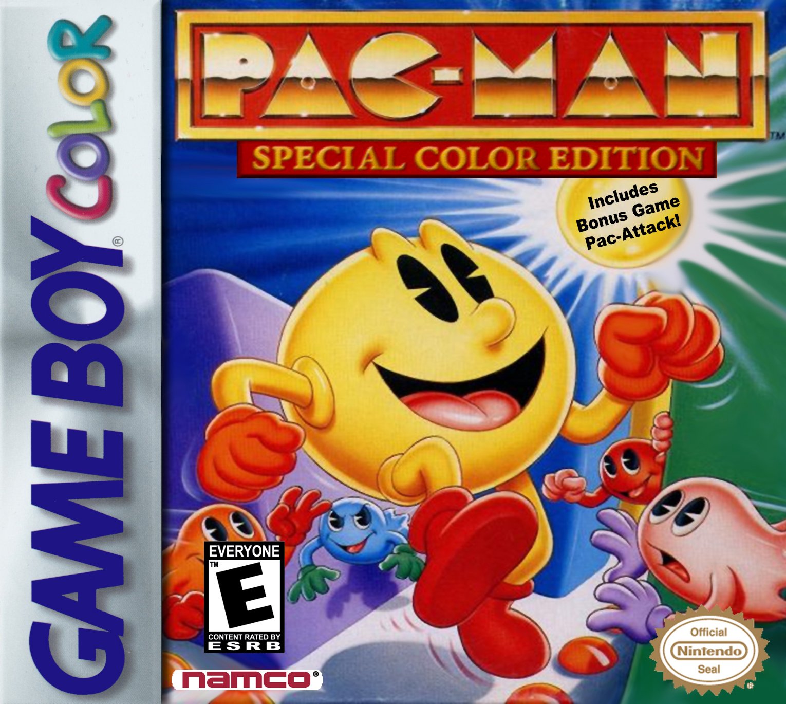 Обложка игры Pac-Man: Special Color Edition