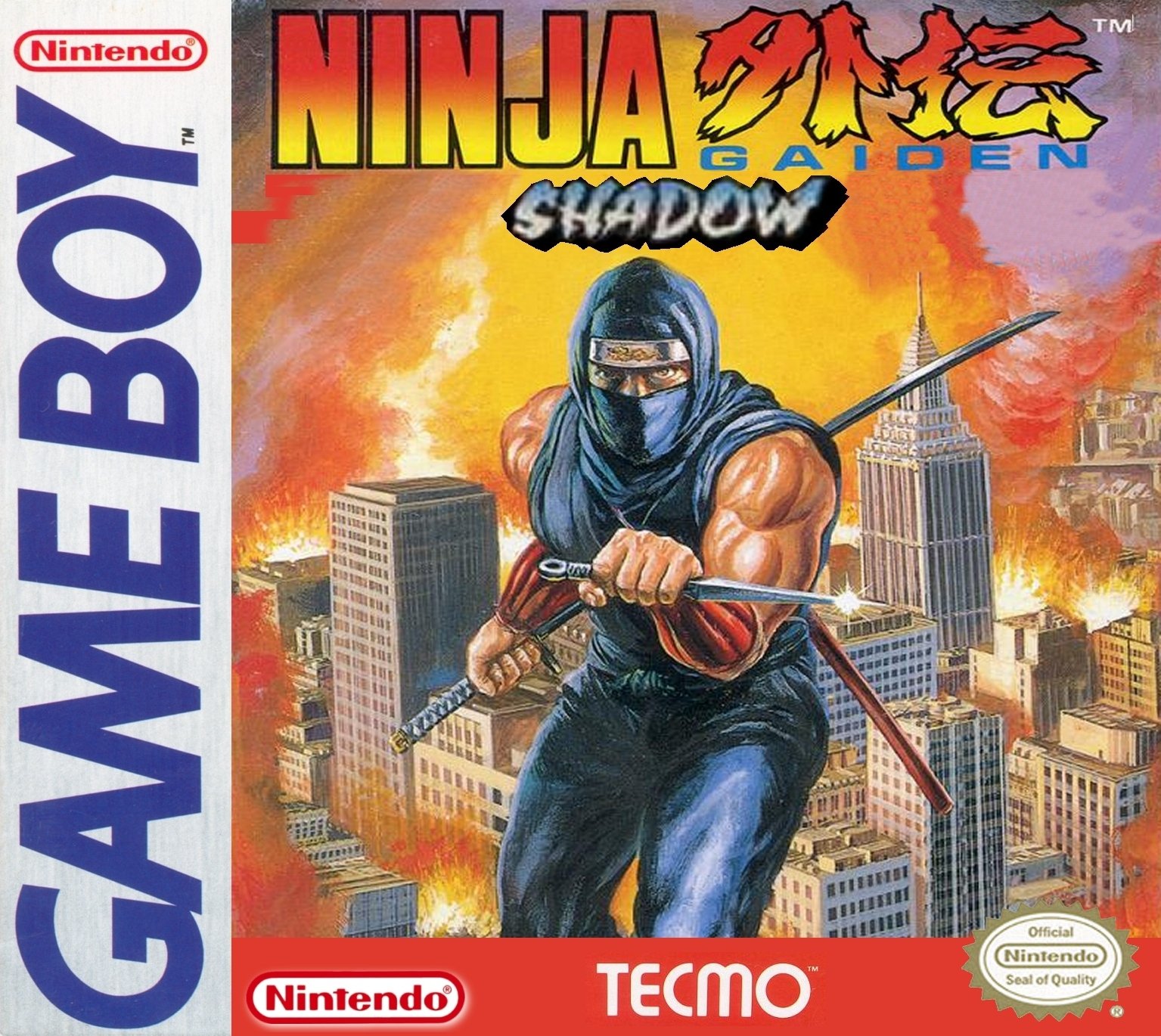 Обложка игры Ninja Gaiden Shadow