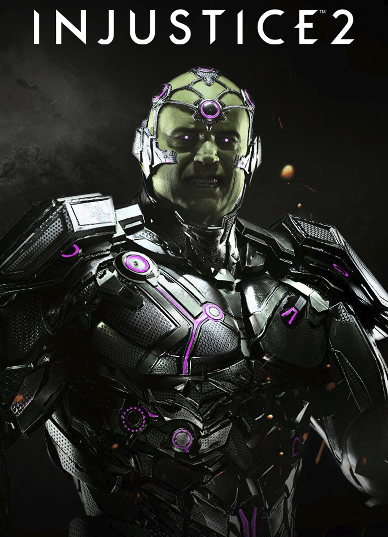 Обложка игры Injustice 2: Brainiac