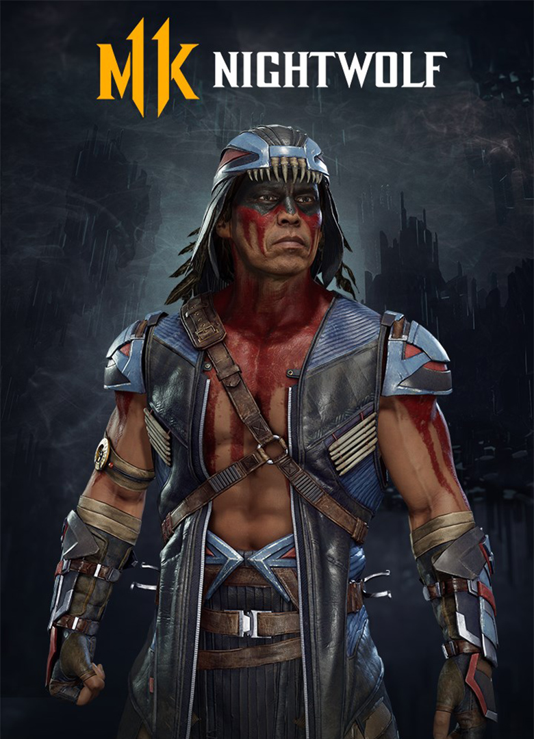 Обложка игры Mortal Kombat 11: Nightwolf