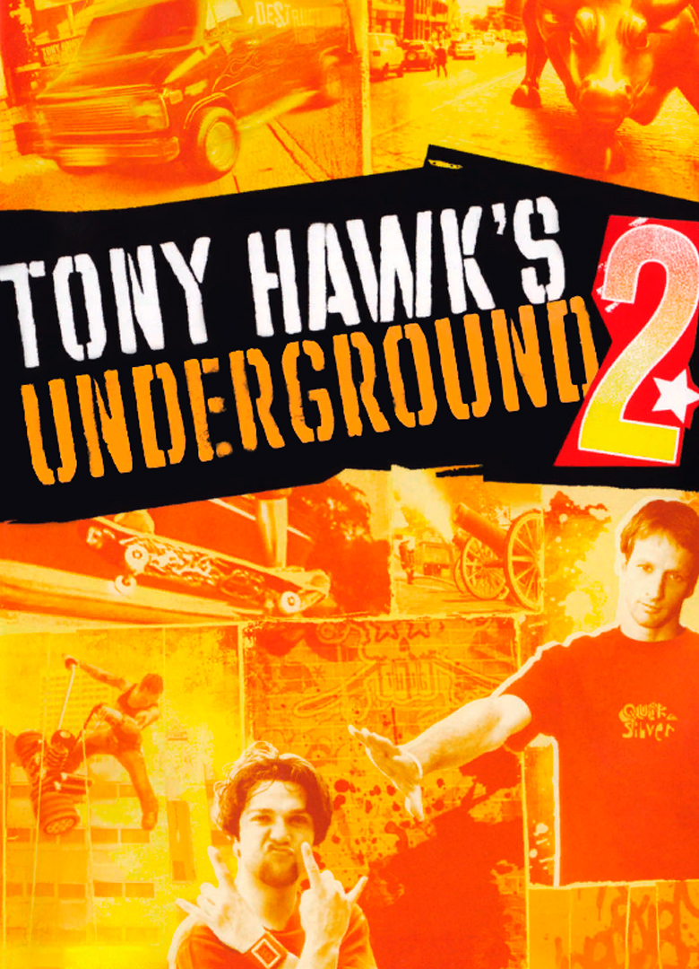 Обложка игры Tony Hawk's Underground 2