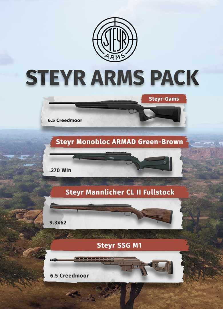 Обложка игры Way of the Hunter - Steyr Arms
