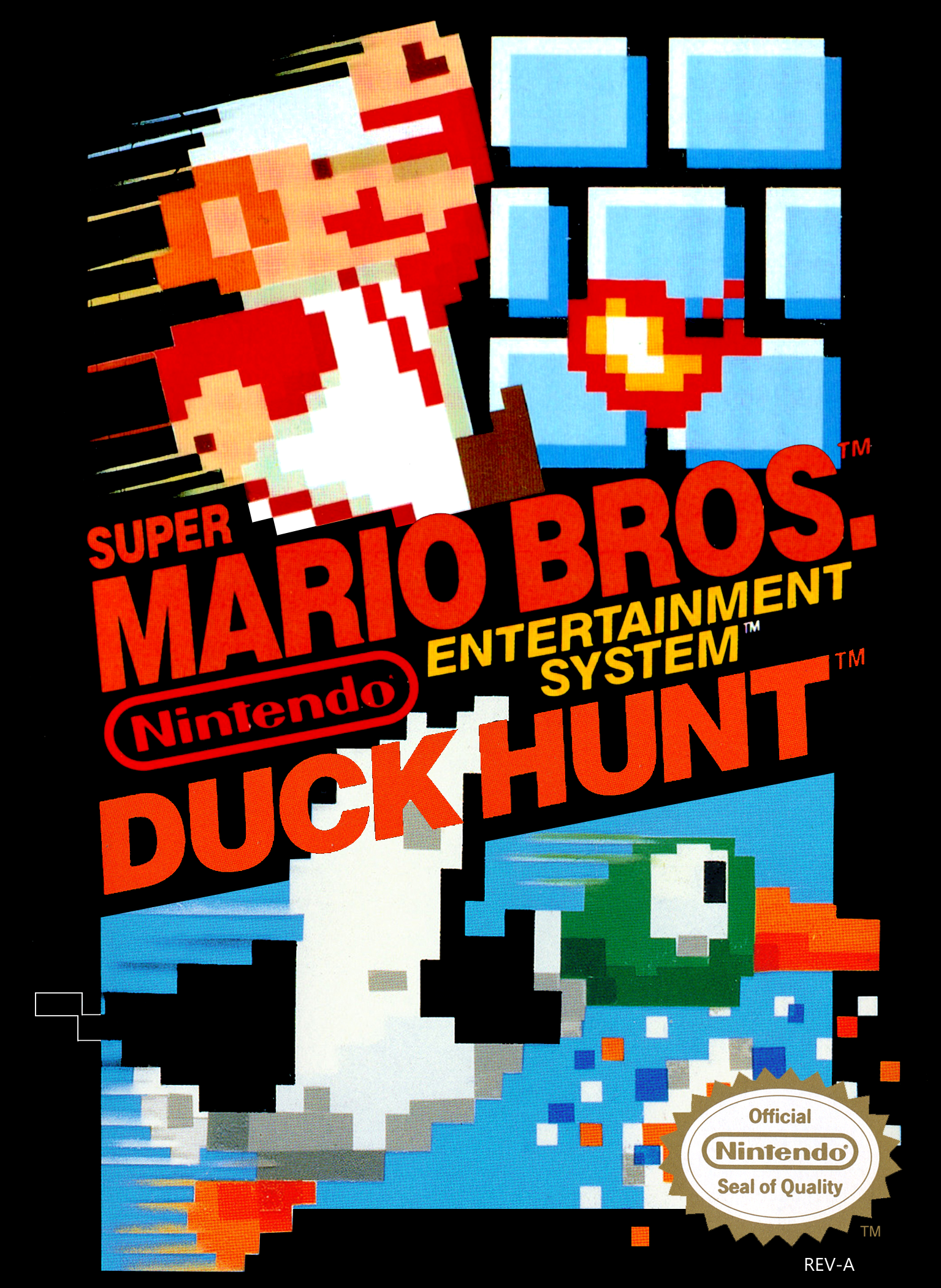 Обложка игры Super Mario Bros. / Duck Hunt