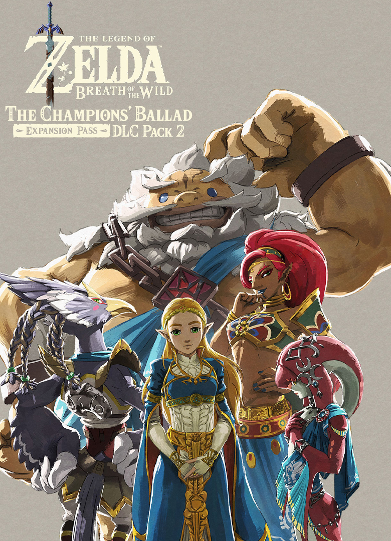 Обложка игры The Legend of Zelda: Breath of the Wild - The Champions' Ballad