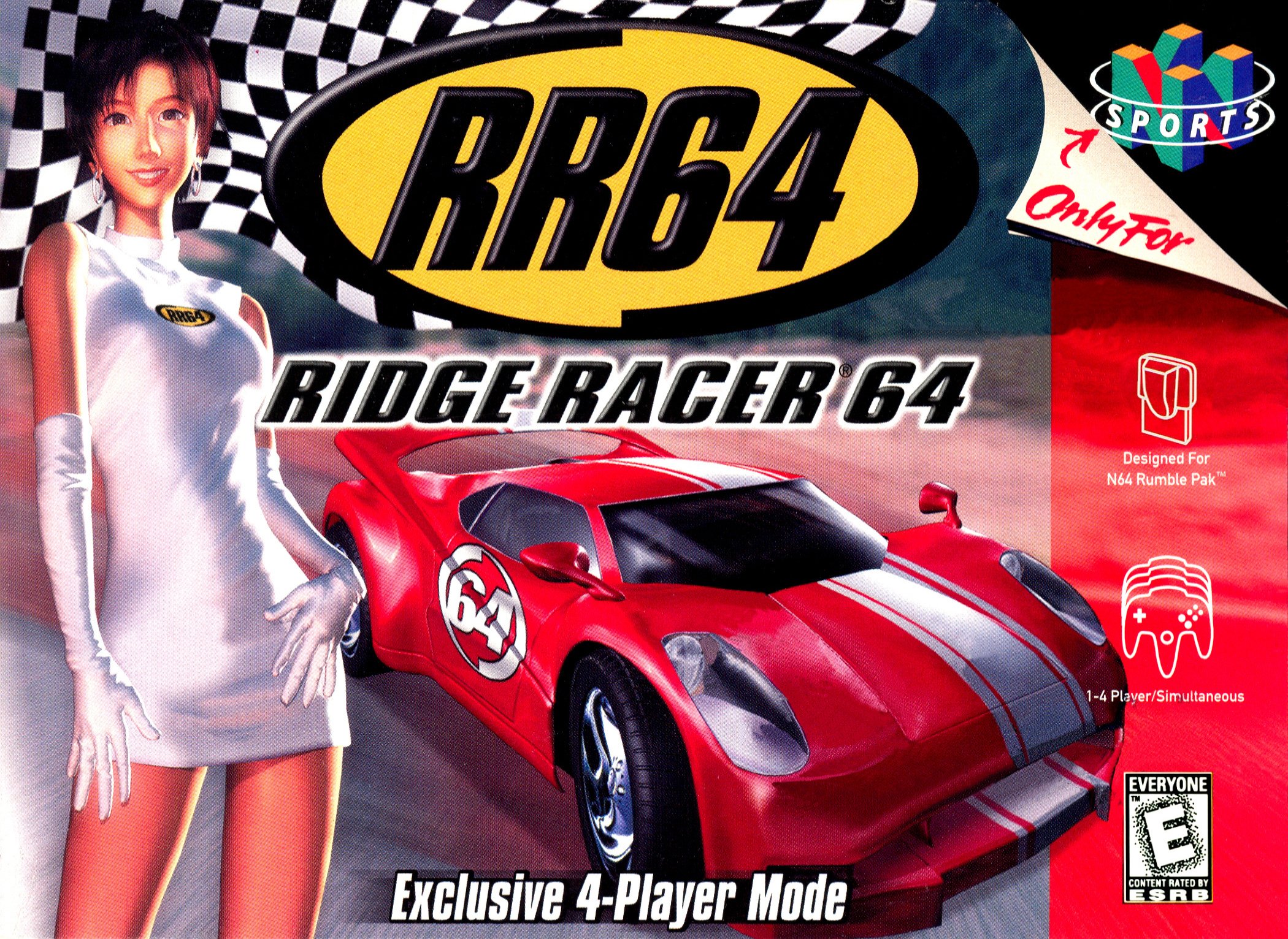 Обложка Ridge Racer 64