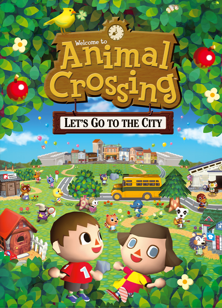 Обложка игры Animal Crossing: Let's Go to the City