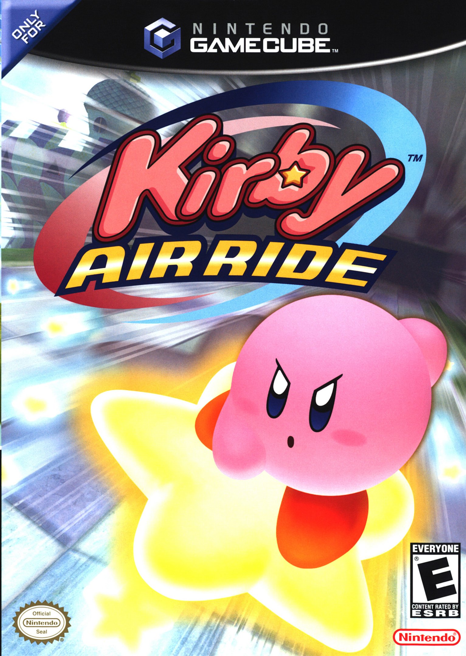 Обложка игры Kirby Air Ride