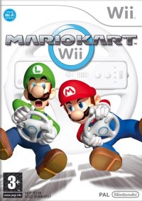 Обложка игры Mario Kart Wii