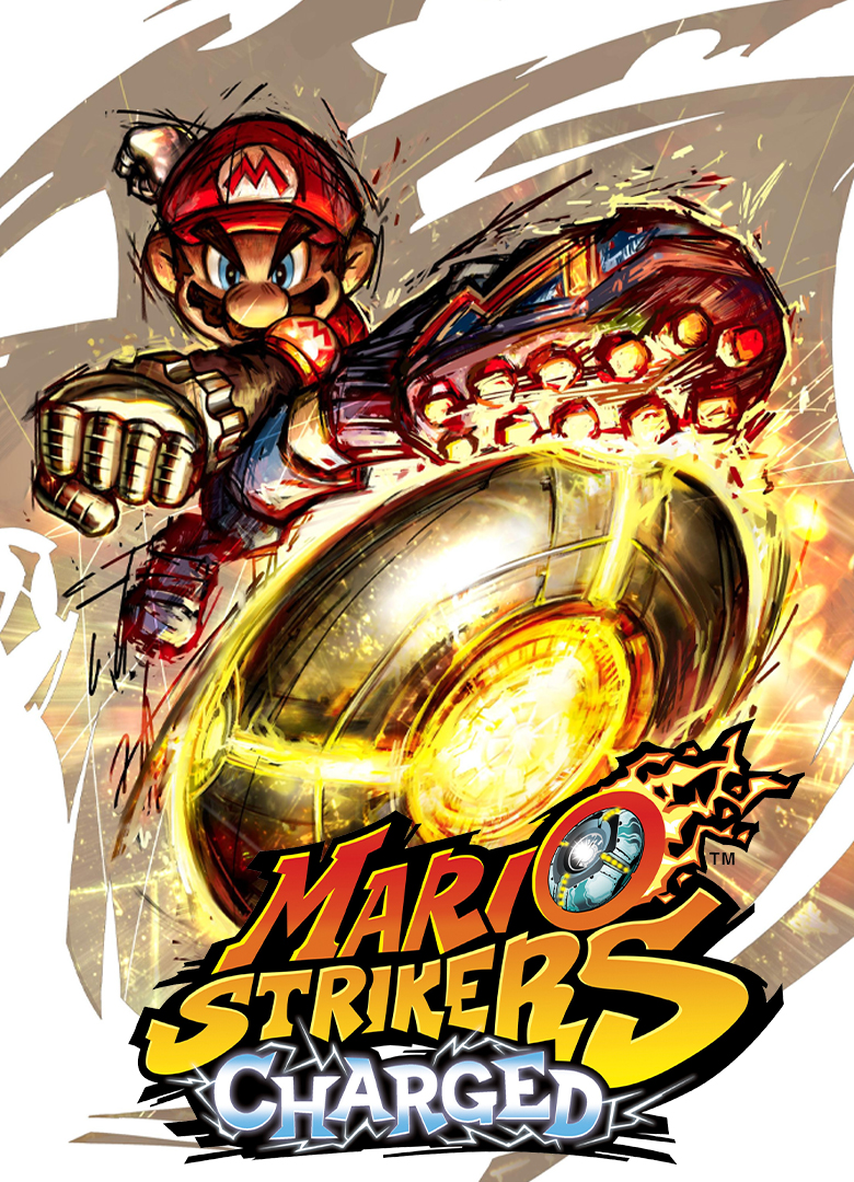 Обложка игры Mario Strikers Charged