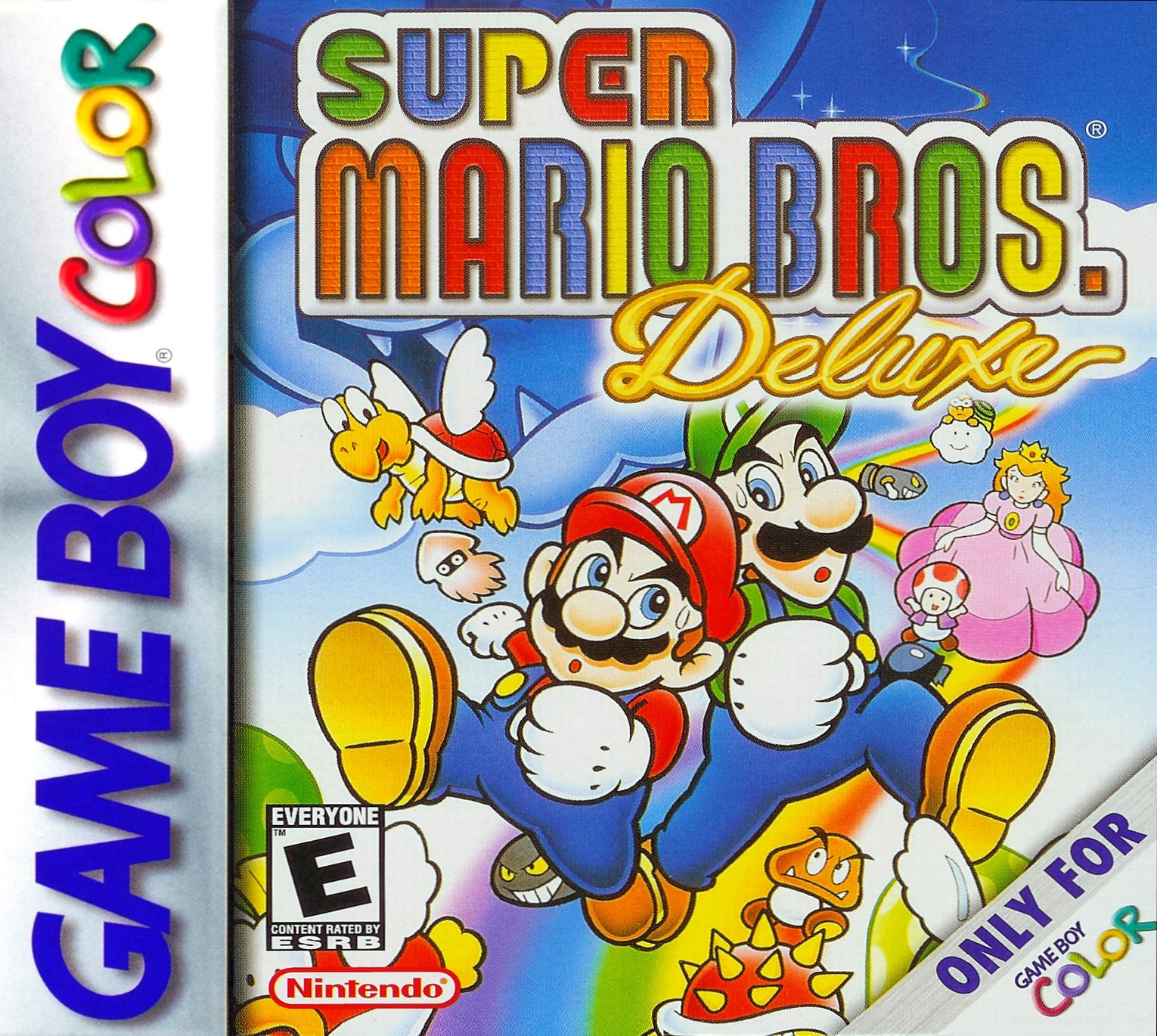 Обложка Super Mario Bros. Deluxe