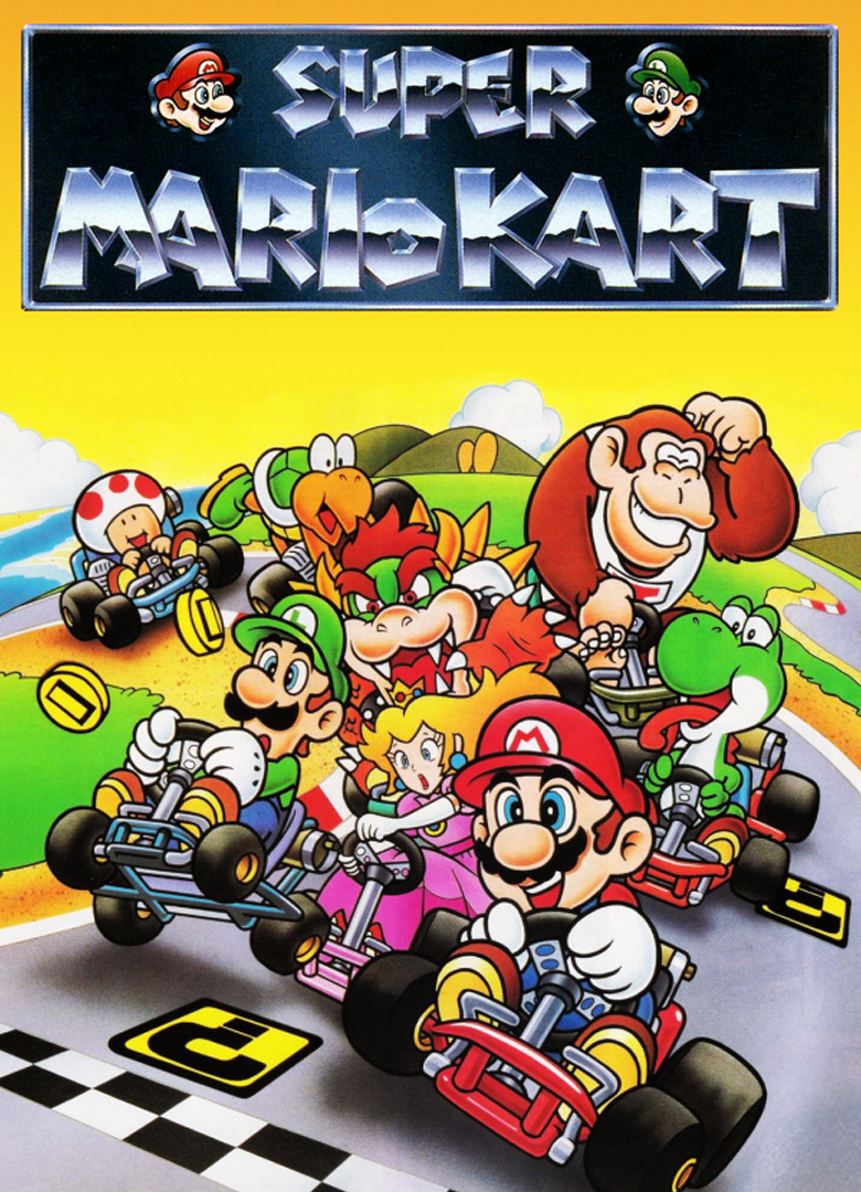 Обложка Super Mario Kart