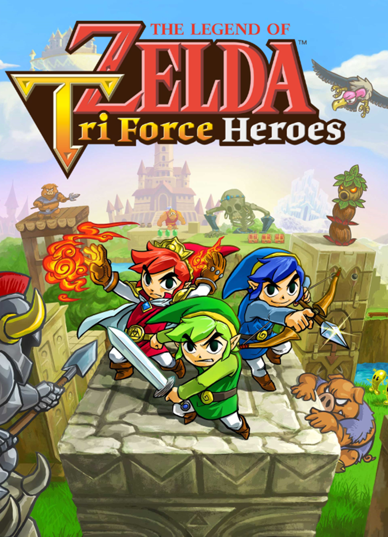 Обложка игры The Legend of Zelda: Tri Force Heroes