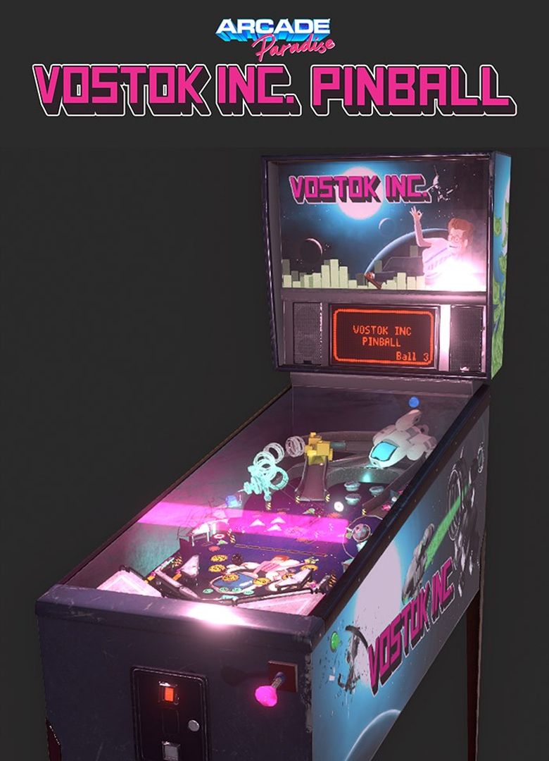 Обложка игры Arcade Paradise - Vostok Inc. Pinball