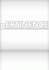 Обложка игры Pertinence