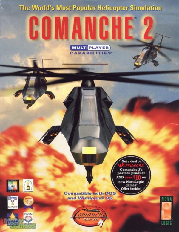 Обложка игры Comanche 2