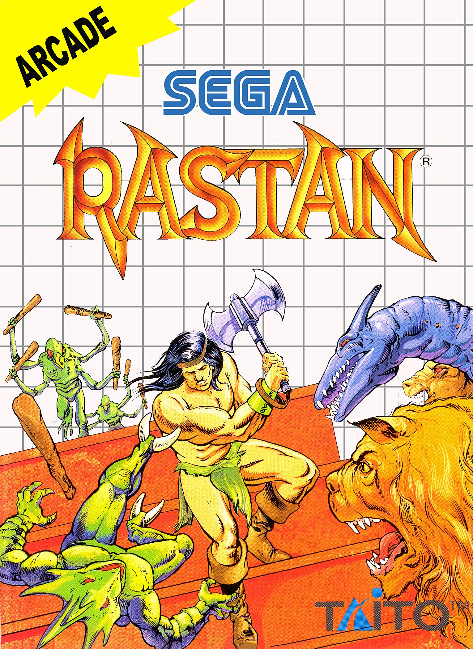Обложка игры Rastan