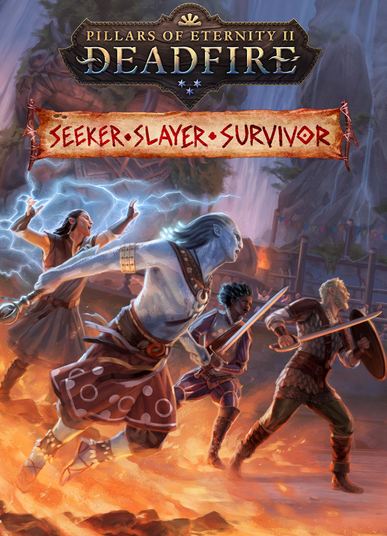 Обложка игры Pillars of Eternity 2: Deadfire - Seeker, Slayer, Survivor