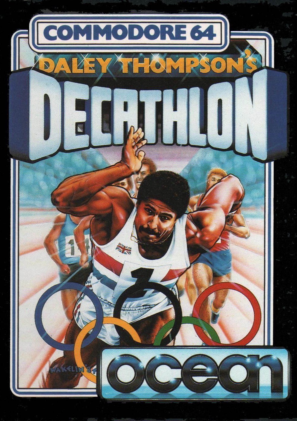 Обложка игры Daley Thompson's Decathlon