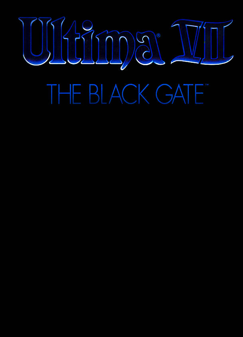 Обложка игры Ultima 7: The Black Gate