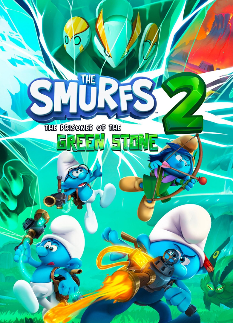 Обложка игры The Smurfs 2: The Prisoner of the Green Stone