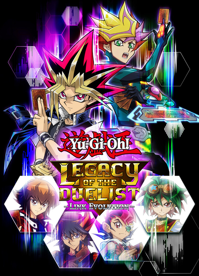 Обложка игры Yu-Gi-Oh! Legacy of the Duelist : Link Evolution