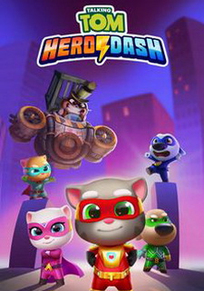Обложка игры Talking Tom: Hero Dash