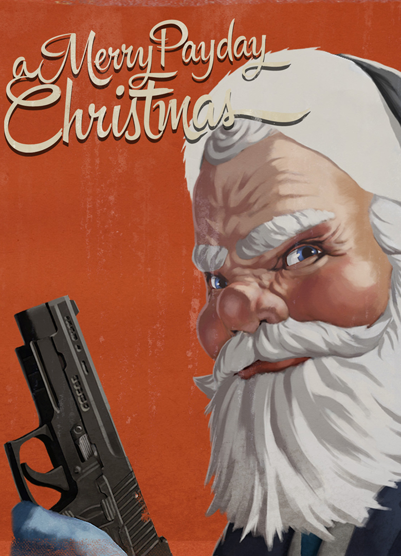 Обложка игры Payday 2: A Merry Payday Christmas