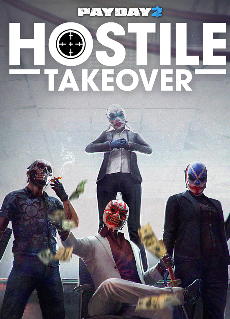 Обложка игры Payday 2: Hostile Takeover Heist