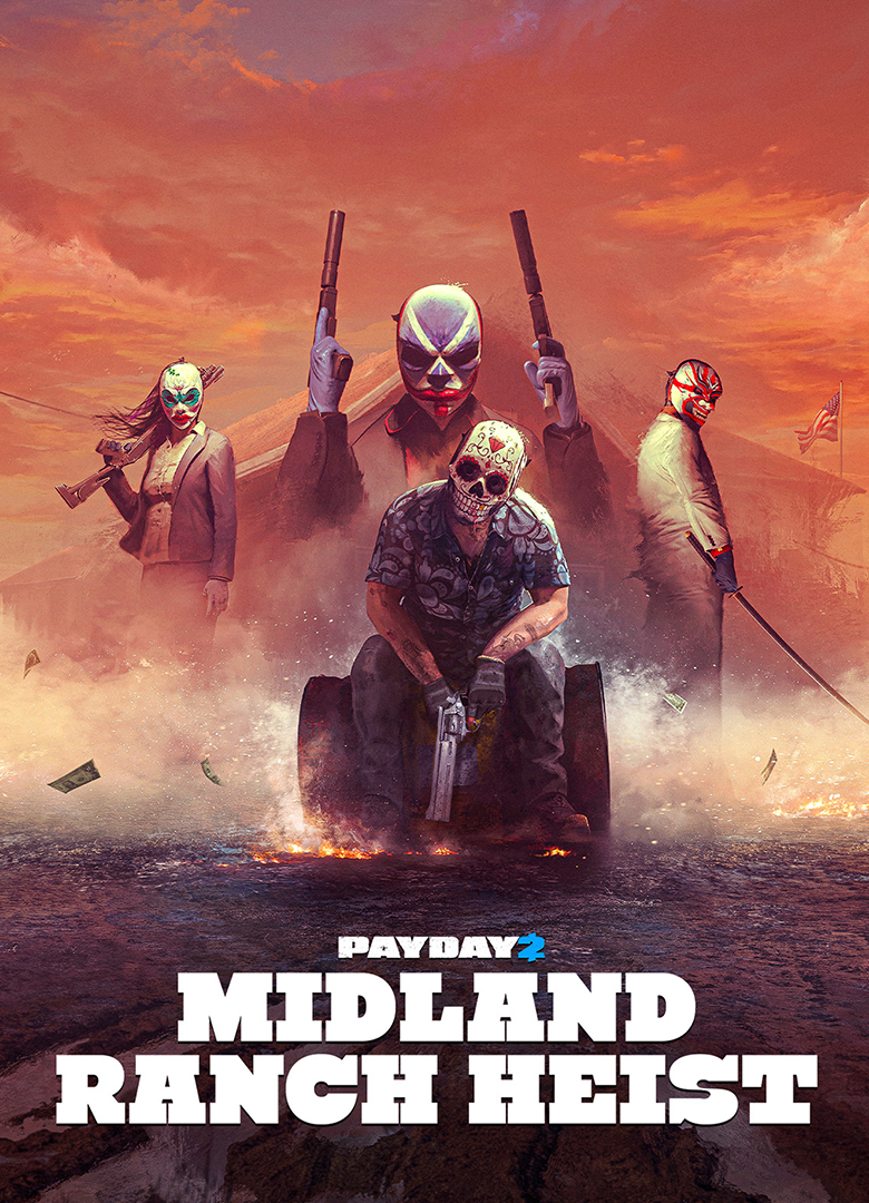 Обложка игры Payday 2: Midland Ranch Heist