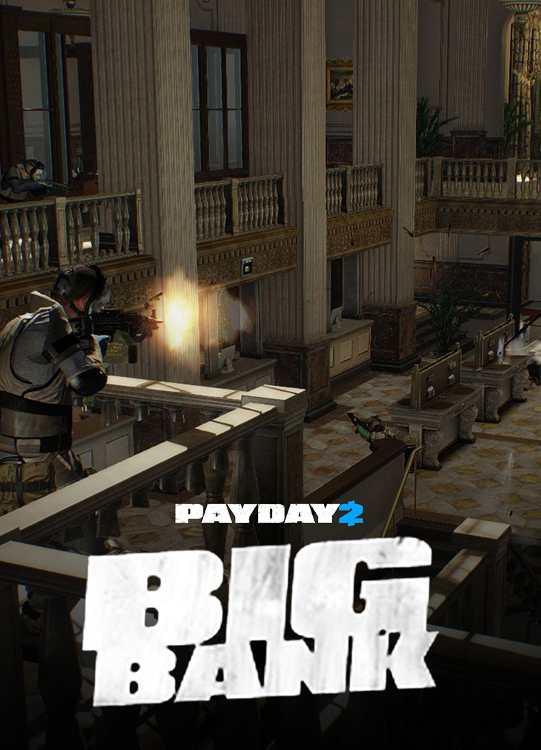 Обложка игры Payday 2: The Big Bank Heist